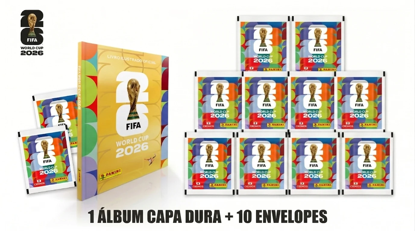 Kit Start — 1 álbum e 10 pacotes do kit